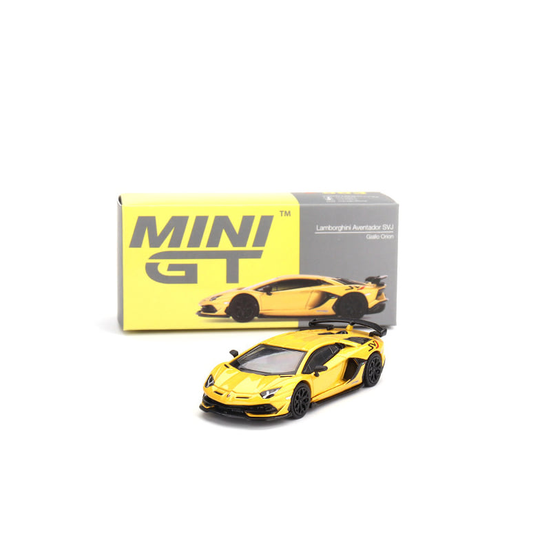 MINI GT 563 람보르기니 아벤타도르 SVJ 1:64 좌핸들 다이캐스트 자동차 미니지티